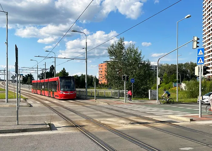 Air-conditioned Studio, Close To Centre & Tram Stop Apartmán